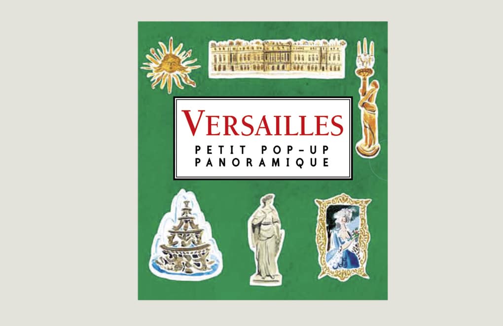 Versailles.  Petit pop-up panoramique