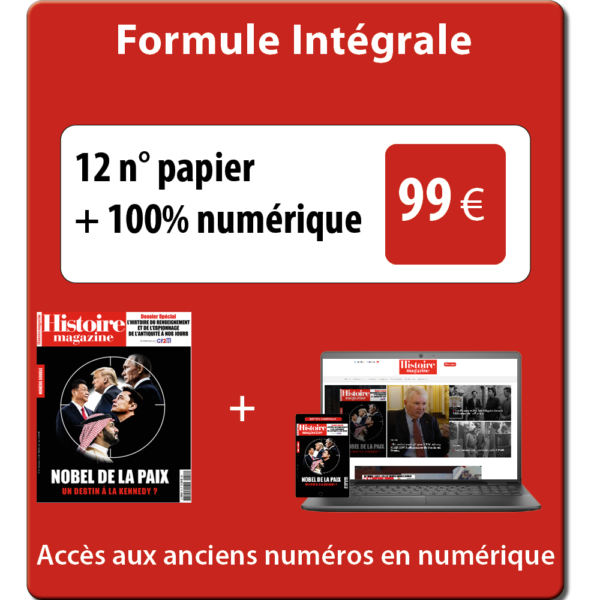 Formule papier + numérique - 12 numéros