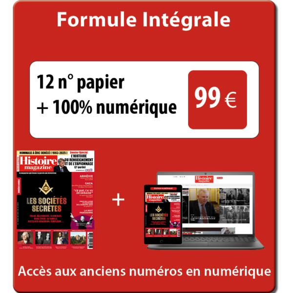 Formule papier + numérique - 12 numéros