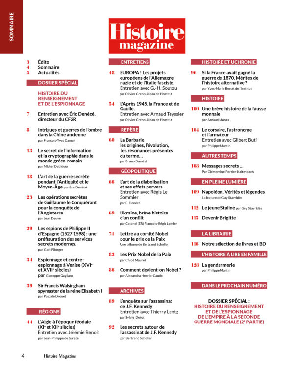 Histoire magazine N°16 & 17 Spécial Histoire du Renseignement – Image 12