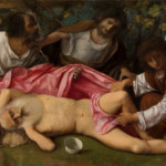 Giovanni Bellini
L’ivresse de Noé
Vers 1513-15
Huile sur toile
103 x 157 cm
Musée des Beaux-Arts et d’Archéologie, Besançon
Photo © Besançon, musée des beaux-arts et d’archéologie – Photographie C2RMF Thomas Clot